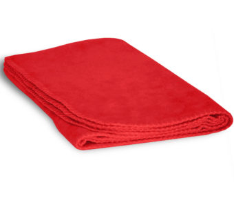 Baby Fleece Blanket-Red