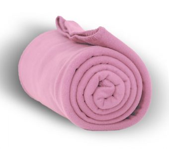 Deluxe Fleece Blanket-Pink