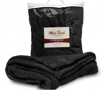 Mink Touch Blanket-Black