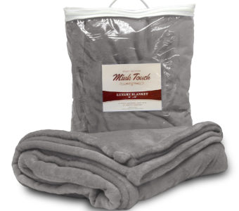 Mink Touch Blanket-Gray