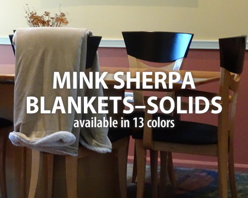 Mink Sherpa Solids