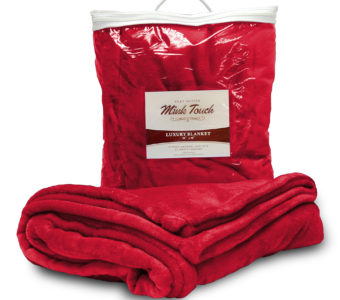 Mink Touch Blanket-Red